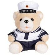MFH MFH - Teddybär -  "Marine" -  mit Anzug und Kappe -  ca. 28 cm