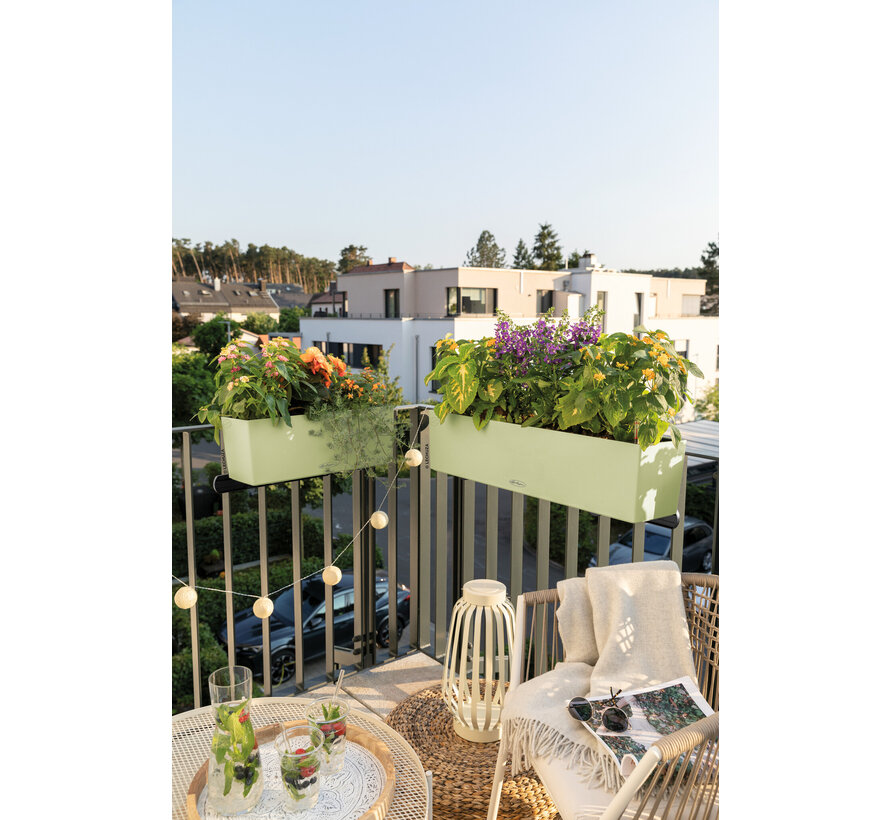 Lechuza - Pflanzgefäß BALCONERA COLOR 80 petrolblau  ALL-IN-ONE Set  - Copy - Copy