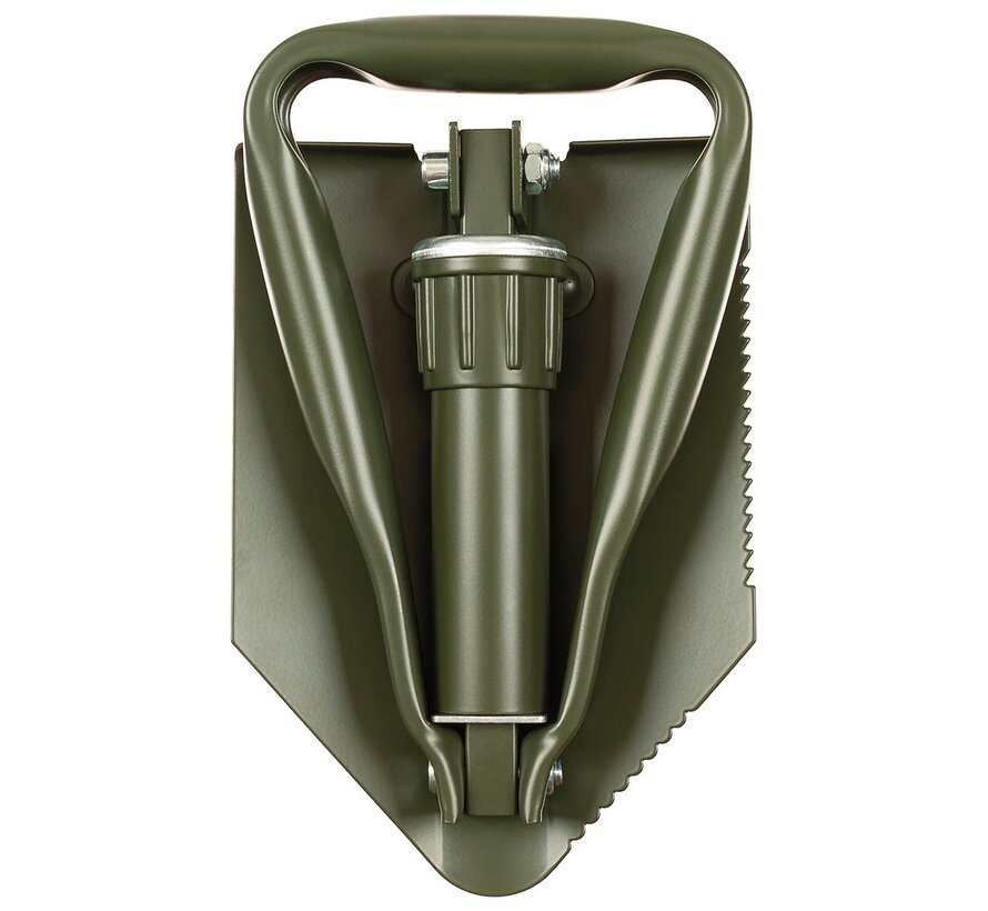 MFH - BW Klappspaten - 3-teilig - oliv - mit gebrauchter Tasche