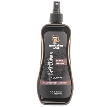 Australian Gold Bronzing Dry Oil Spray - Bestsellerowy przyspieszacz opalania z naturalnymi bronzerami i melaniną 237 ml