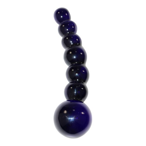 Icicles Kugelförmiger Dildo aus Glas Icicles No 66 in Schwarz Icicles Kugelförmiger Dildo aus Glas Icicles No 66 in Schwarz