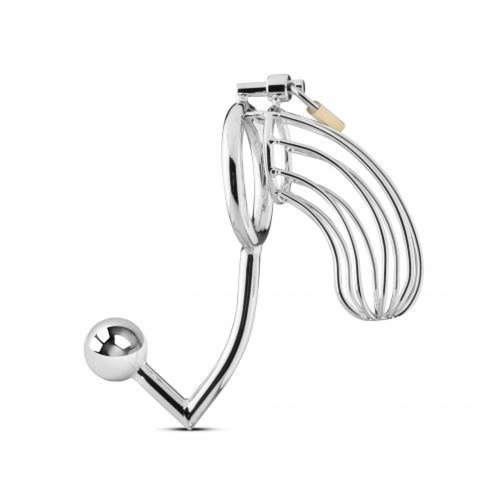 Sinner Gear Unbendable Peniskäfig mit Analhaken Sinner Gear Unbendable Peniskäfig mit Analhaken