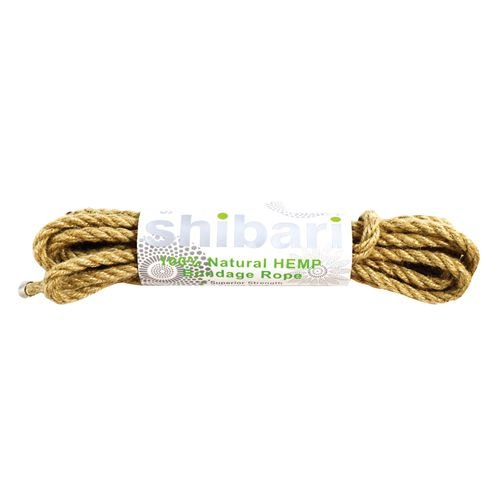 Shibari Shibari Bondageseil aus Hanf - 5 Meter Shibari Shibari Bondageseil aus Hanf - 5 Meter