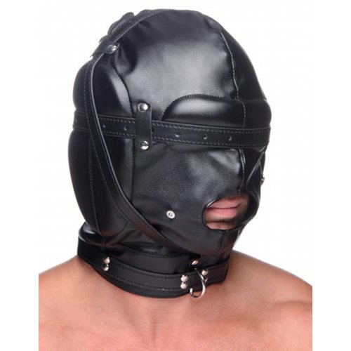 Strict Bondage Kapuze mit atmungsaktiv Ball Gag Strict Bondage Kapuze mit atmungsaktiv Ball Gag