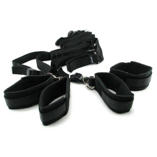 Fetish Fantasy Series Fetish Fantasy Bed Restraint Bondage Kit Fetish Fantasy Series Fetish Fantasy Bed Restraint Bondage Kit