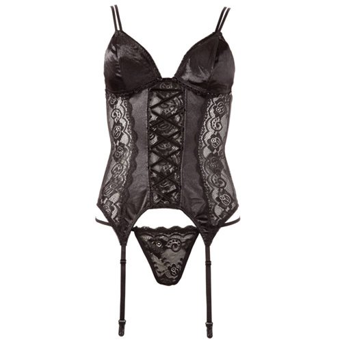Cottelli Collection Strapshemd und String Cottelli Collection Strapshemd und String