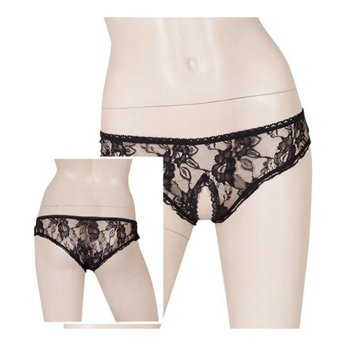 Cottelli Collection Schwarzer Spitzen-Slip Cottelli Collection Schwarzer Spitzen-Slip