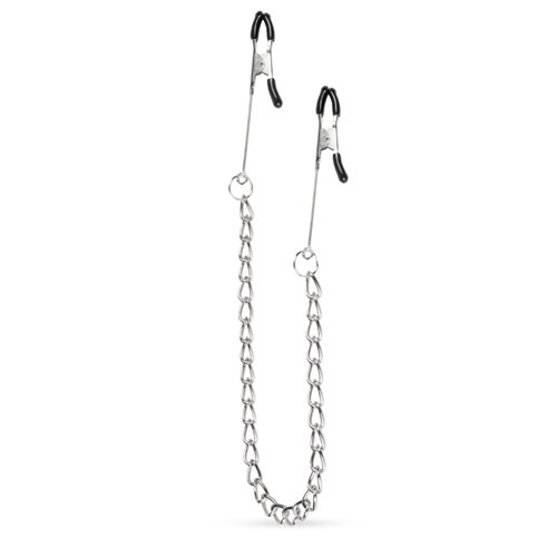 Easytoys Fetish Collection Lange Nippelklemmen mit Kette Easytoys Fetish Collection Lange Nippelklemmen mit Kette