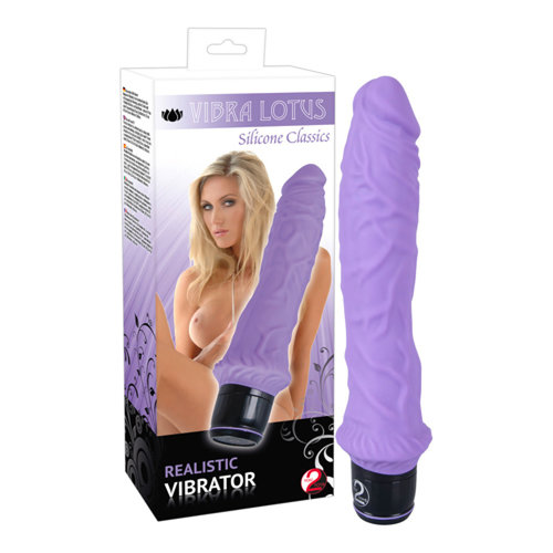 You2Toys Großer Vibrator aus Silikon in Violett You2Toys Großer Vibrator aus Silikon in Violett