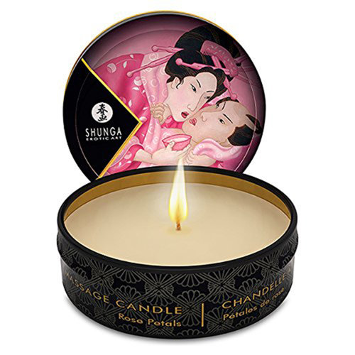 Shunga Massage Kerze Rose Petals/Aphrodisia 30ML Shunga Massage Kerze Rose Petals/Aphrodisia 30ML