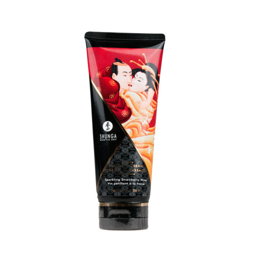 Shunga Kissable Massagecreme - Erdbeerwein Shunga Kissable Massagecreme - Erdbeerwein