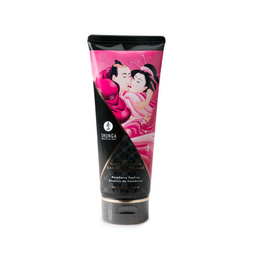 Shunga Kissable Massagecreme - Himbeergefühl Shunga Kissable Massagecreme - Himbeergefühl