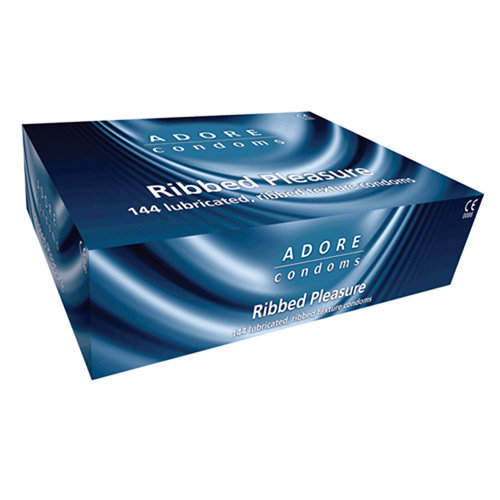 Pasante Adore Pleasure Kondome mit Riffeln 144 Stück Pasante Adore Pleasure Kondome mit Riffeln 144 Stück