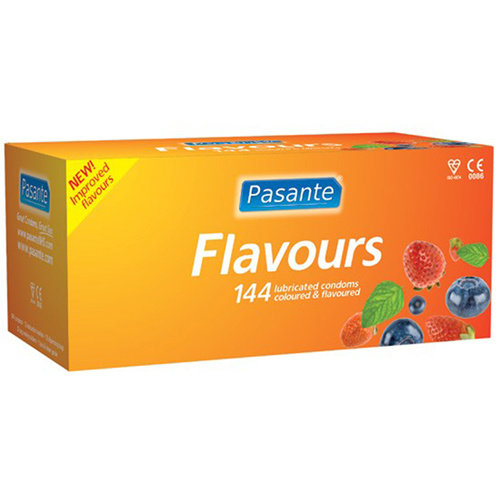 Pasante Pasante Flavours Kondome 144 Stück Pasante Pasante Flavours Kondome 144 Stück
