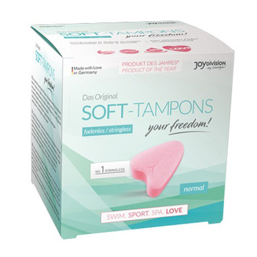 Joydivision Soft Tampons normal - 3 Stk. Joydivision Soft Tampons normal - 3 Stk.