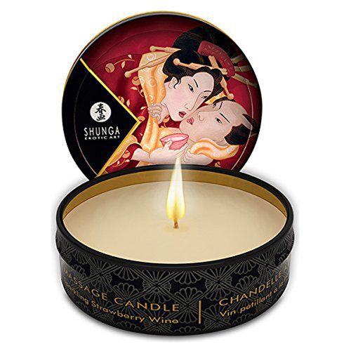 Shunga Massage Kerze Sparkling Strawberry/Romance 30ML Shunga Massage Kerze Sparkling Strawberry/Romance 30ML