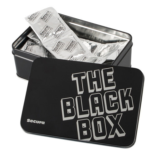 Secura Kondome The Black Box - 50 Kondome Secura Kondome The Black Box - 50 Kondome