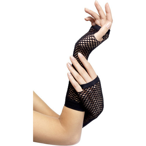 Fever Schwarze Netzhandschuhe Fever Schwarze Netzhandschuhe