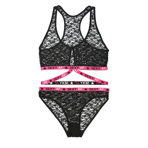 Vibes Sexy AF Bralette und Höschen Vibes Sexy AF Bralette und Höschen