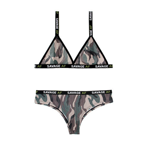 Vibes Savage AF Bralette und Höschen Vibes Savage AF Bralette und Höschen