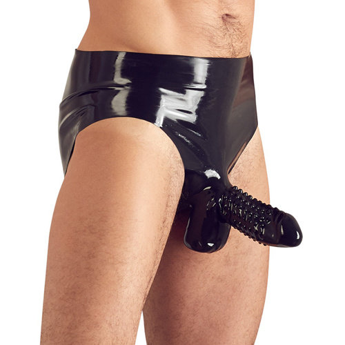 The Latex Collection Latex Slip mit Penishülle The Latex Collection Latex Slip mit Penishülle