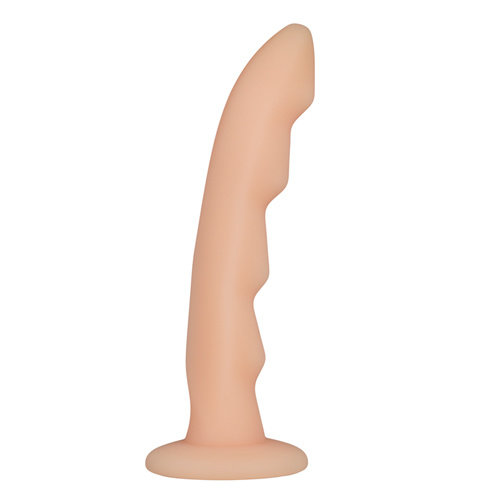 Strap U Ripples Umschnalldildo - Hautfarbe Strap U Ripples Umschnalldildo - Hautfarbe