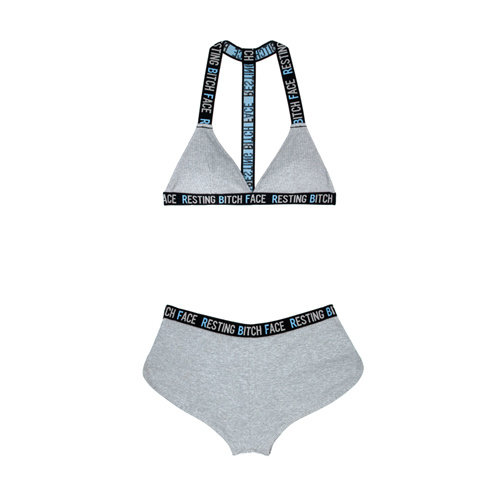 Vibes Geripptes Strick-BH-Set Vibes Geripptes Strick-BH-Set