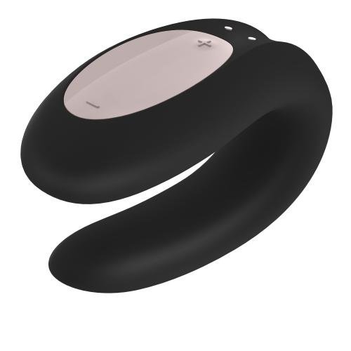 Satisfyer Satisfyer Double Joy Paarvibrator - Schwarz Satisfyer Satisfyer Double Joy Paarvibrator - Schwarz