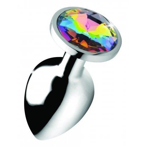 Booty Sparks Rainbow Gem Butt Plug - Groß Booty Sparks Rainbow Gem Butt Plug - Groß