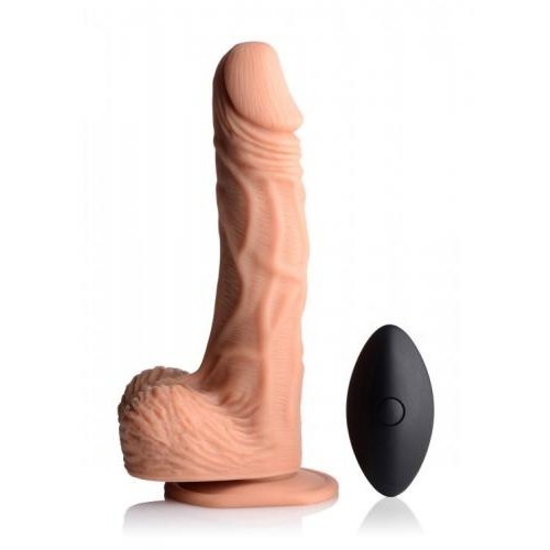 Strap U Realistischer vibrierender und rotierender Dildo mit Gurtzeug Strap U Realistischer vibrierender und rotierender Dildo mit Gurtzeug
