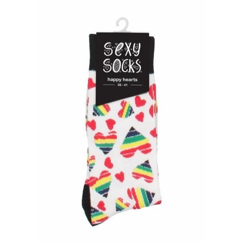 S-Line Sexy Socken - Glückliche Herzen S-Line Sexy Socken - Glückliche Herzen
