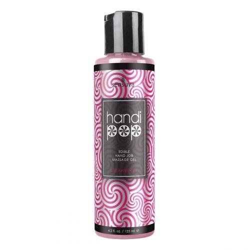 Sensuva Handipop Handjob Massagegel - Erdbeere Sensuva Handipop Handjob Massagegel - Erdbeere