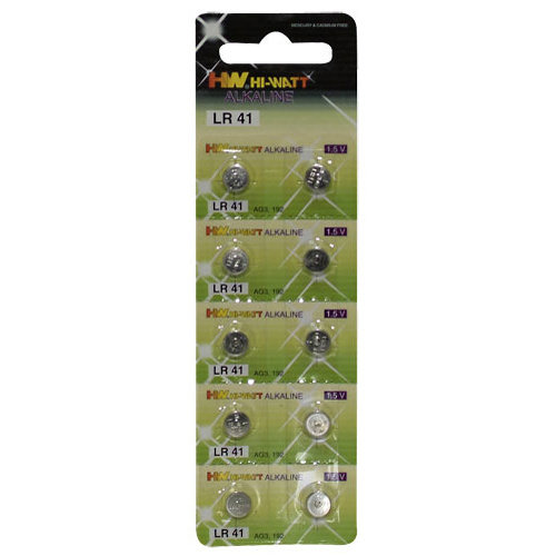 You2Toys Knopfzellbatterien 10er Blister LR41 You2Toys Knopfzellbatterien 10er Blister LR41