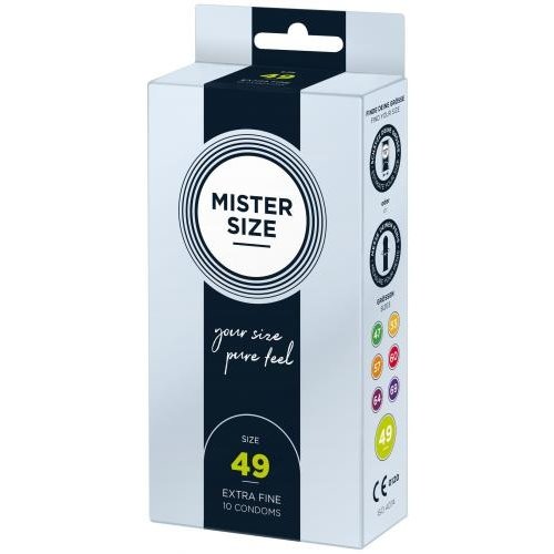 Mister Size MISTER.SIZE 49 mm Kondome 10 Stück Mister Size MISTER.SIZE 49 mm Kondome 10 Stück