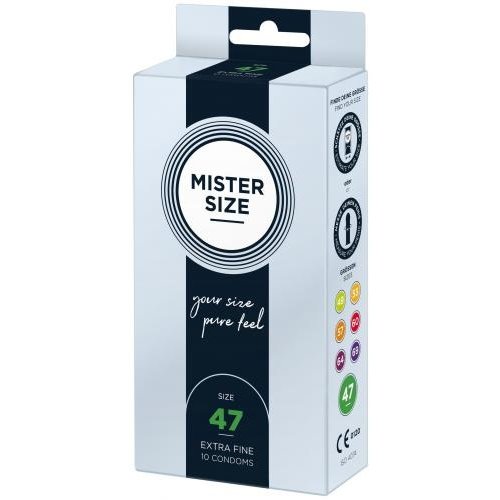 Mister Size MISTER.SIZE 47 mm Kondome 10 Stück Mister Size MISTER.SIZE 47 mm Kondome 10 Stück