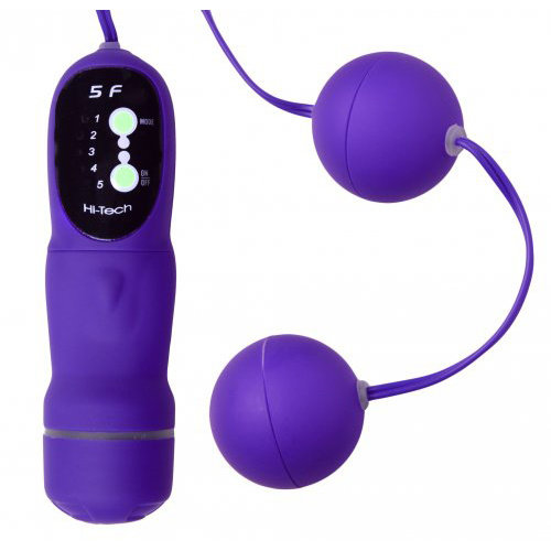 Trinity Vibes Vibrierende Lustkugeln mit 5 Funktionen in Violett Trinity Vibes Vibrierende Lustkugeln mit 5 Funktionen in Violett