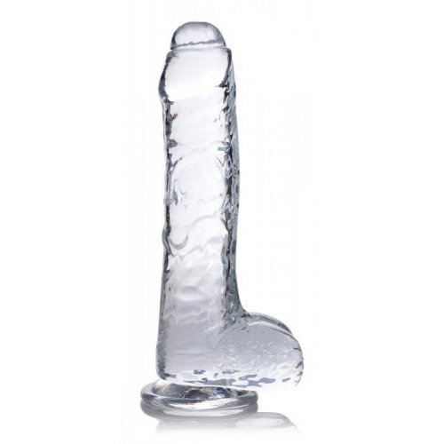 Jock Jock C-Thru Transparenter Dildo - 21 cm Jock Jock C-Thru Transparenter Dildo - 21 cm