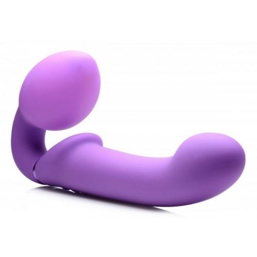 Strap U G-Pulse Vibrierender halterloser Strap-on - Lila Strap U G-Pulse Vibrierender halterloser Strap-on - Lila