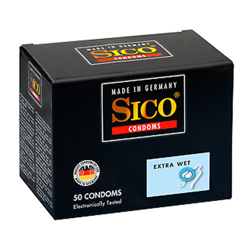 Sico Sico Extra Wet Kondome - 50 Stück Sico Sico Extra Wet Kondome - 50 Stück