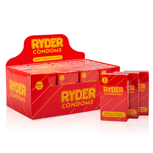 Ryder Ryder Condooms - 24 x 3 Stück Ryder Ryder Condooms - 24 x 3 Stück