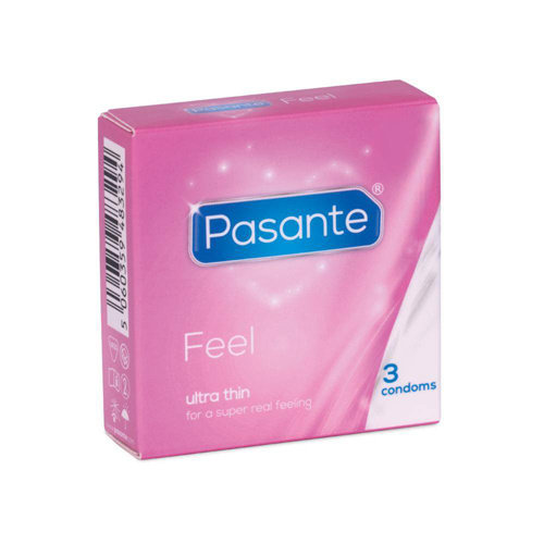 Pasante Pasante Feel Kondome 3 Stück Pasante Pasante Feel Kondome 3 Stück