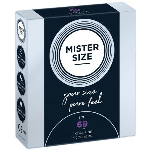 Mister Size MISTER.SIZE 69 mm Kondome 3 Stück Mister Size MISTER.SIZE 69 mm Kondome 3 Stück