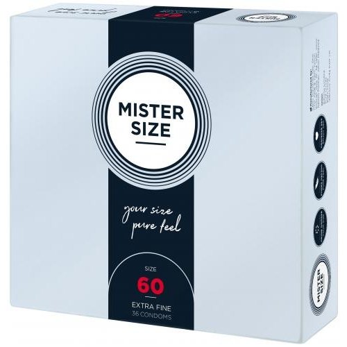 Mister Size MISTER.SIZE 60 mm Kondome 36 Stück Mister Size MISTER.SIZE 60 mm Kondome 36 Stück