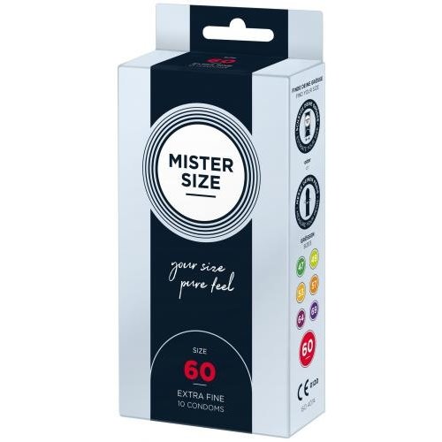 Mister Size MISTER.SIZE 60 mm Kondome 10 Stück Mister Size MISTER.SIZE 60 mm Kondome 10 Stück