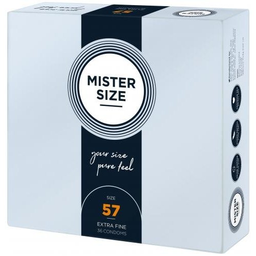 Mister Size MISTER.SIZE 57 mm Kondome 36 Stück Mister Size MISTER.SIZE 57 mm Kondome 36 Stück