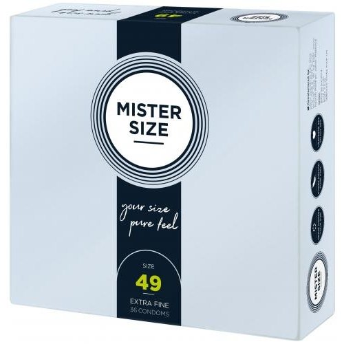 Mister Size MISTER.SIZE 49 mm Kondome 36 Stück Mister Size MISTER.SIZE 49 mm Kondome 36 Stück