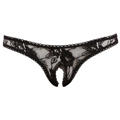 Cottelli Collection Spitzen-String ouvert Cottelli Collection Spitzen-String ouvert