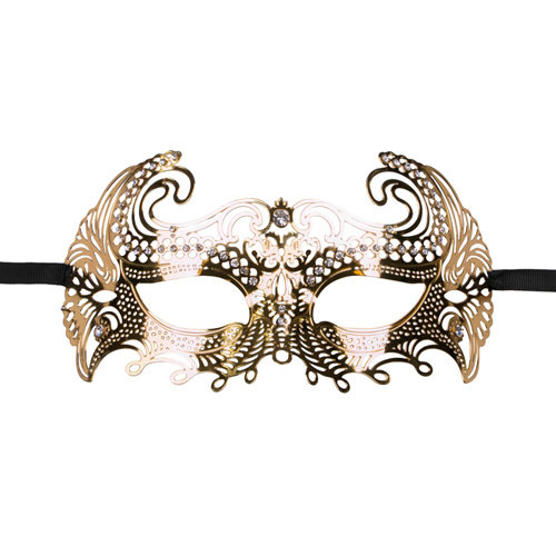 Easytoys Fetish Collection EasyToys – Venezianische Maske aus Metall in Gold Easytoys Fetish Collection EasyToys – Venezianische Maske aus Metall in Gold