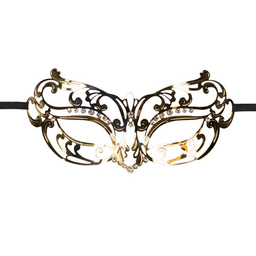Easytoys Fetish Collection EasyToys – Durchbrochene Maske aus Metall in Gold Easytoys Fetish Collection EasyToys – Durchbrochene Maske aus Metall in Gold