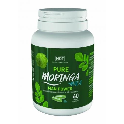 HOT HOT BIO - Moringa Power-Kapseln für Männer - 60 Stk. HOT HOT BIO - Moringa Power-Kapseln für Männer - 60 Stk.
